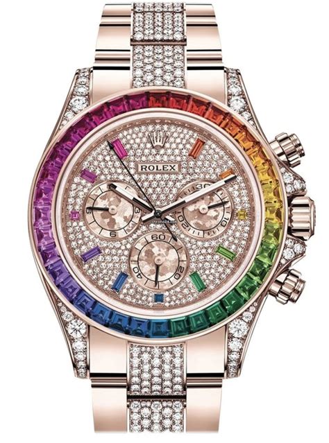 rolex rainbow daytona women|Rolex rainbow 2021 price.